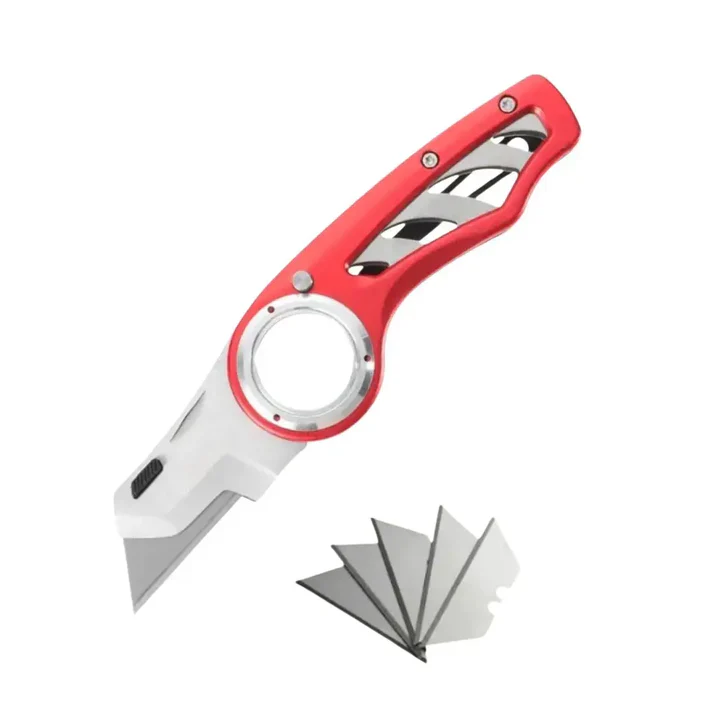 Foldable Multi-Function Utility Box Cutter Knife