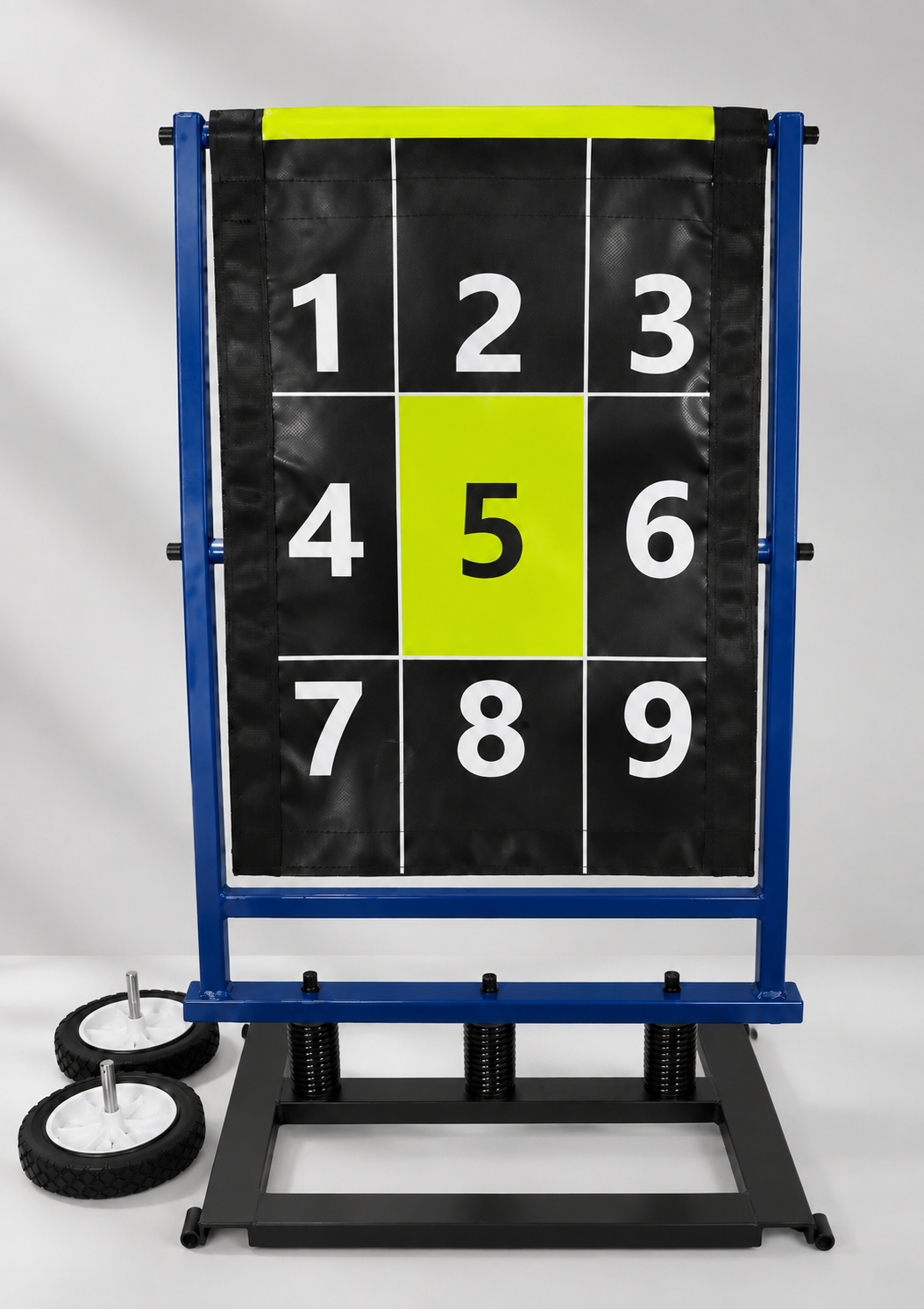 Wheeled 9-Box Strike Zone Target for Baseball & Softball Practice