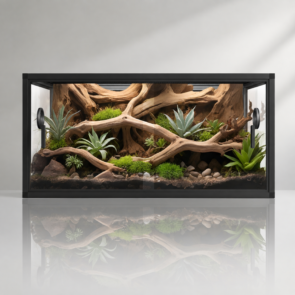 36×18×18 Leopard Gecko Habitat , 50 Gallon Reptile Tank