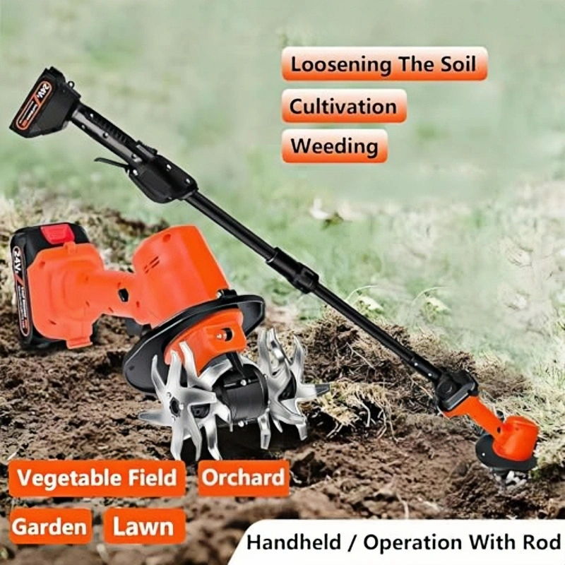 Cordless Mini Tiller Cultivator