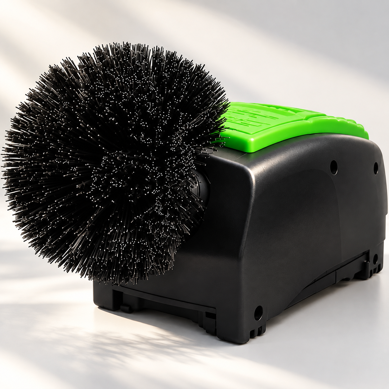 Motorized Golf Club Cleaning Brush Kit with Nylon Bristles, Cart Mount & Storage Case