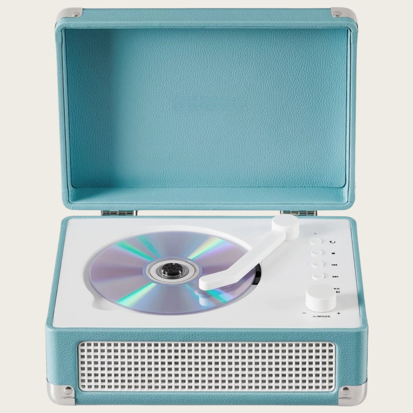 All-in-One Portable CD Player – Bluetooth Connectivity, FM Radio & Built-in Speakers