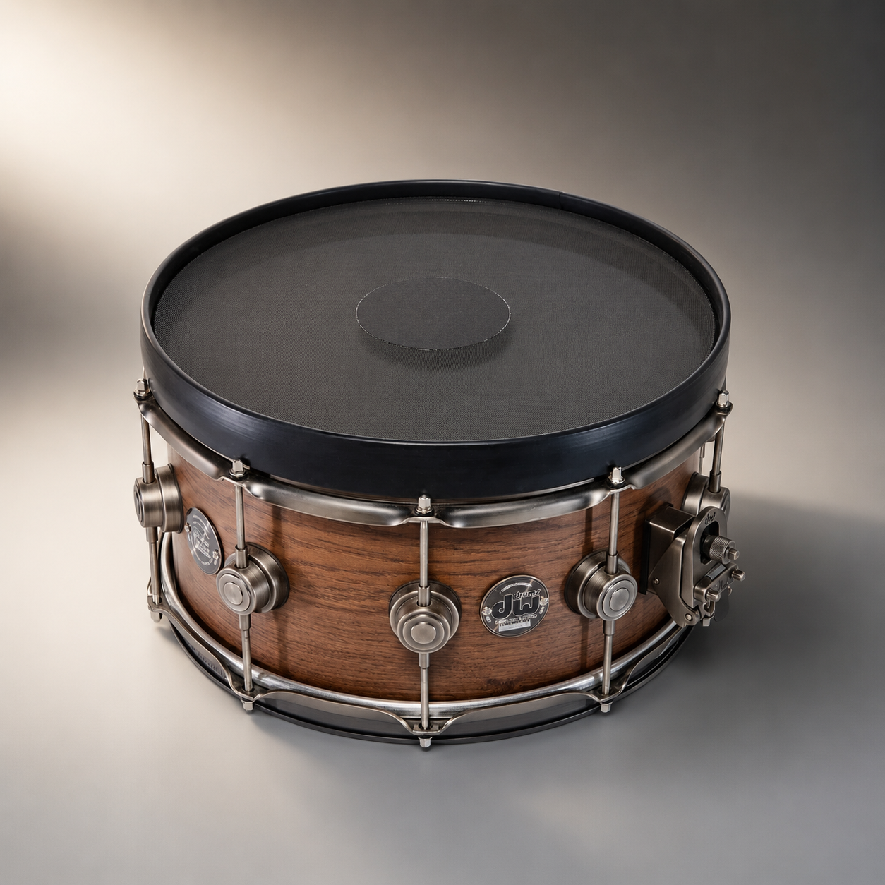 Quiet Practice Mesh Head | Keep Your Acoustic Drum Kit Feel