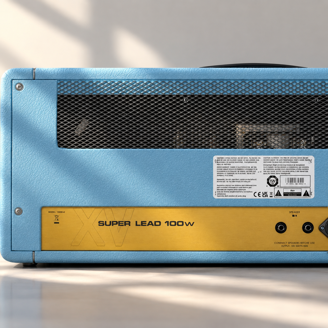 Dual Channel Tube Guitar Amplifier Head | 100W, EL34 Power Tubes & Full Tone Controls