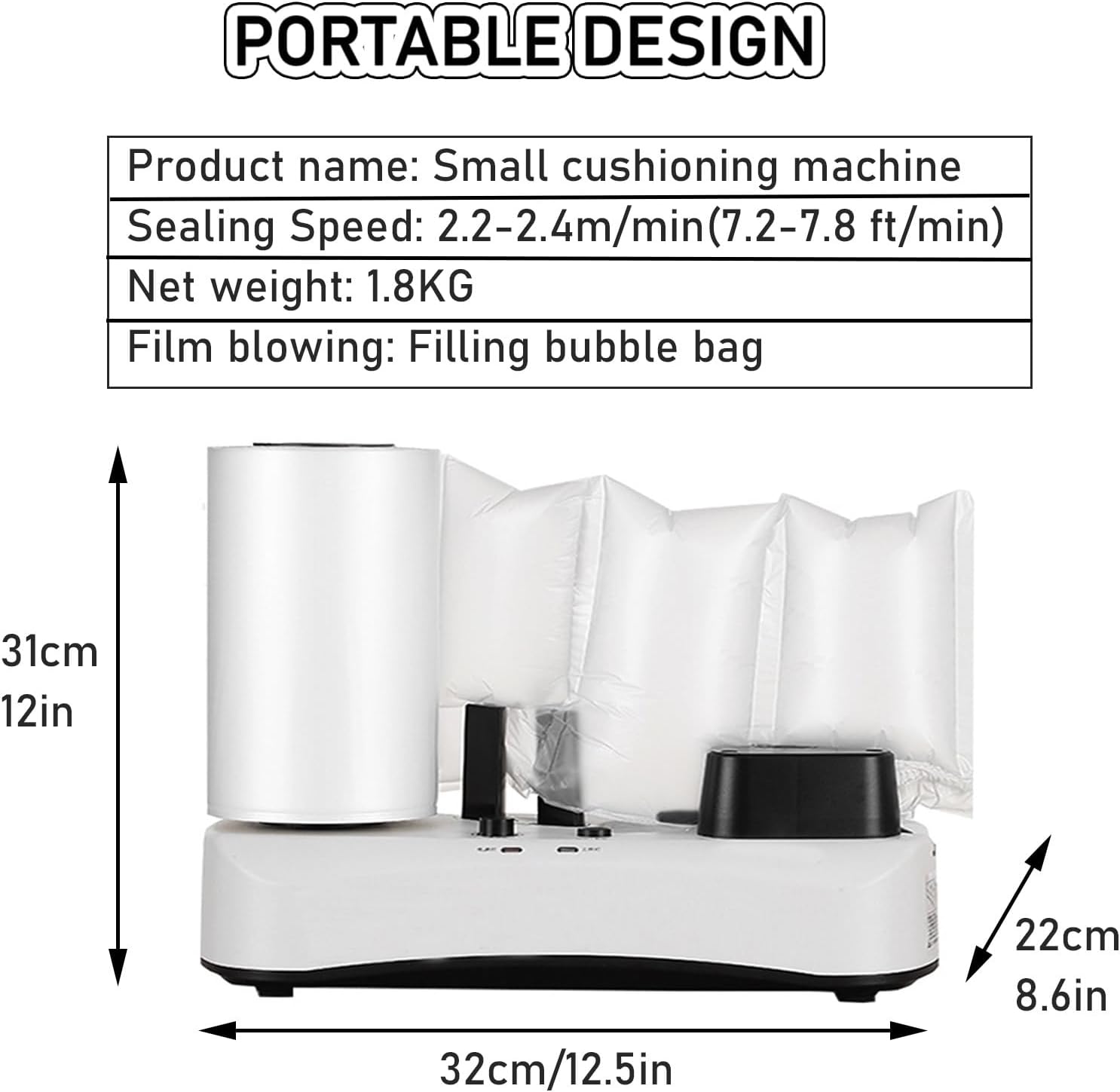 Portable Small Cushioning Machine for All Daily Packing Needs