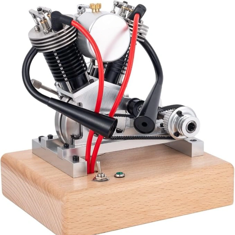 V-Twin Engine Model Kit – 4-Stroke