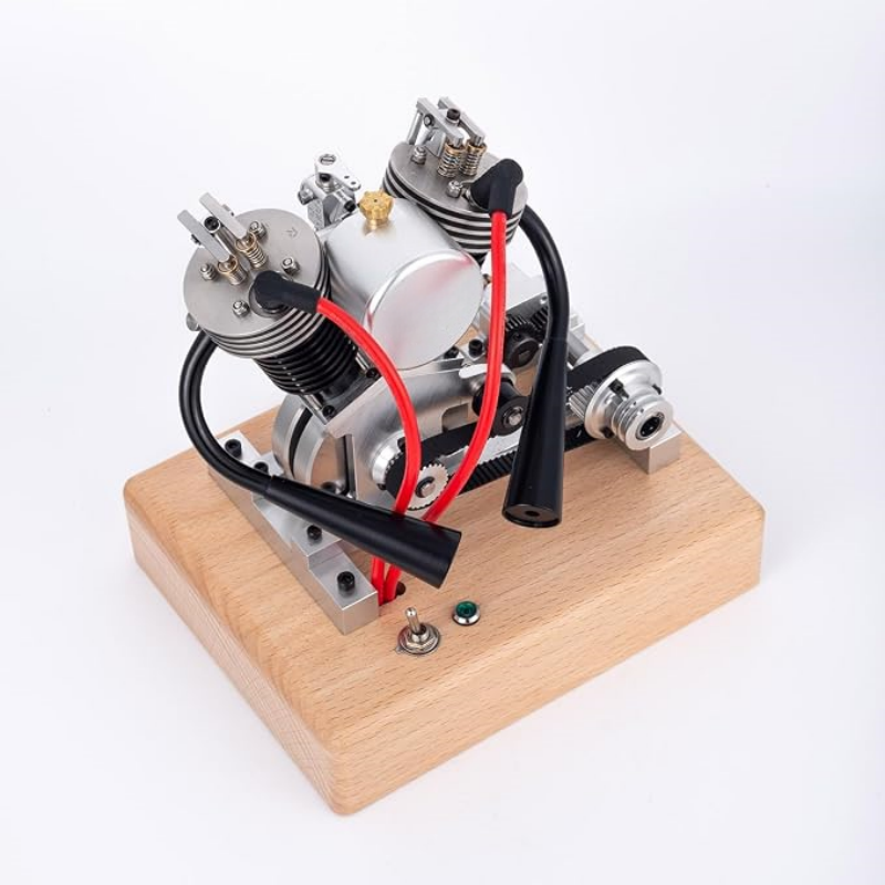 V-Twin Engine Model Kit – 4-Stroke