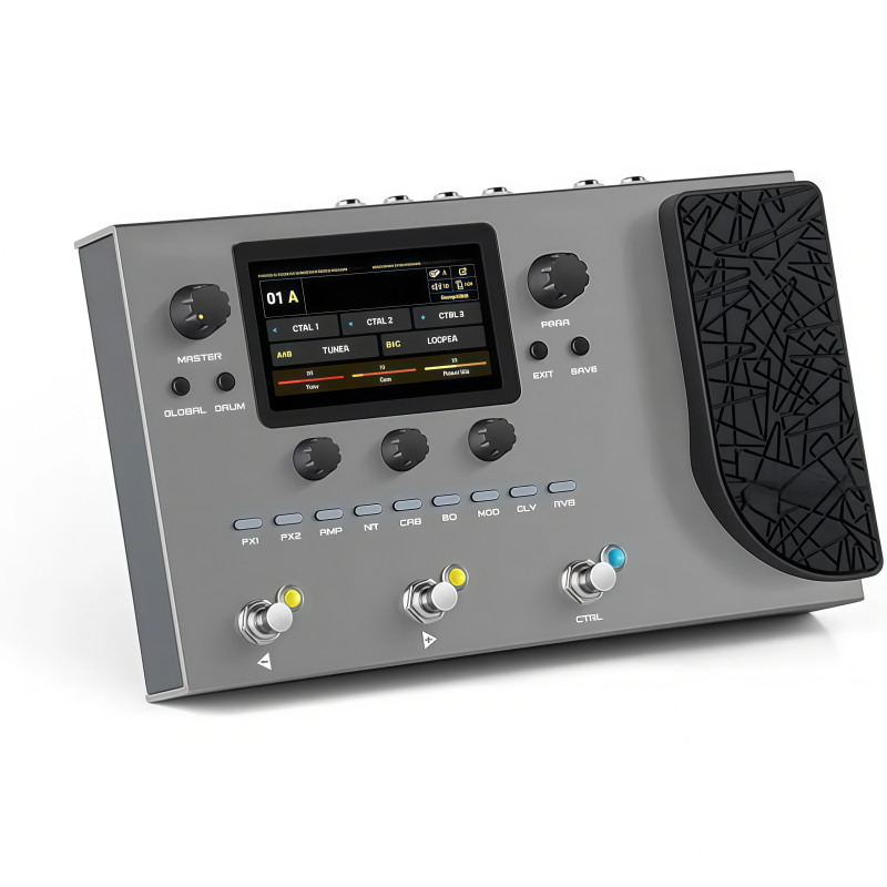 Multi-Effects Processor with Expression Pedal