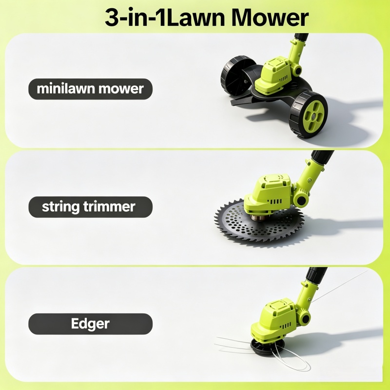 3-in-1 Cordless Grass Cutter