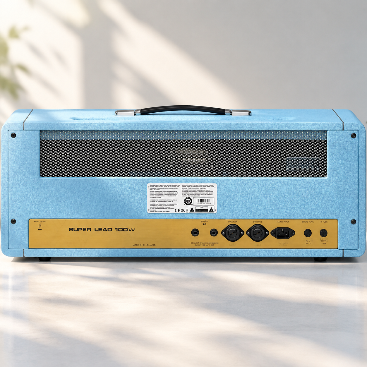 Dual Channel Tube Guitar Amplifier Head | 100W, EL34 Power Tubes & Full Tone Controls