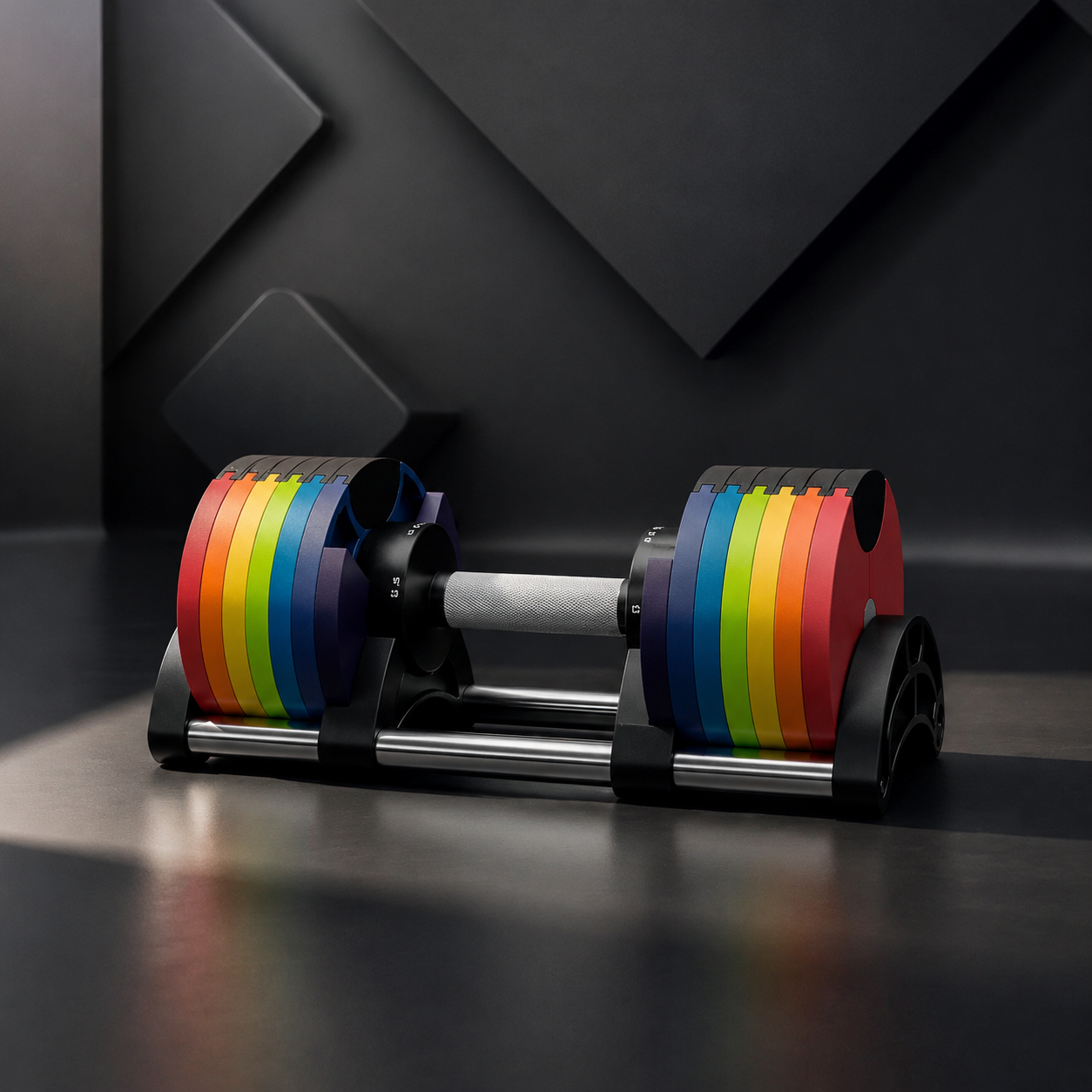Multi‑Color Adjustable Dumbbells for Home Strength Training