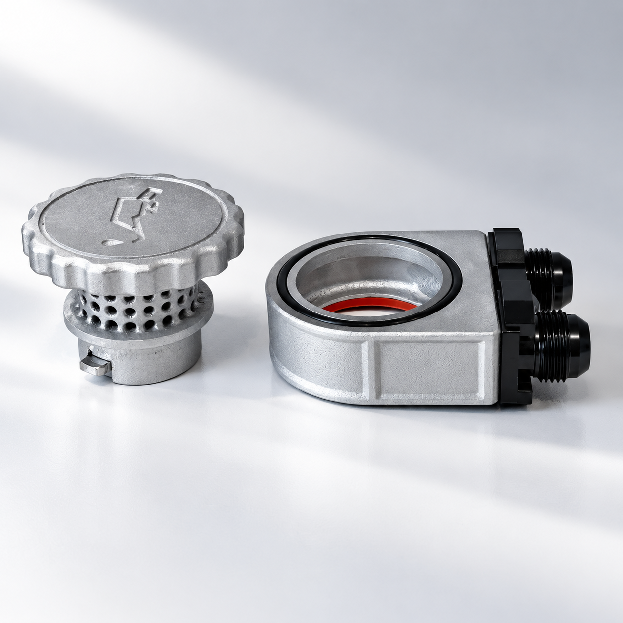 Performance Vented Oil Filler Cap, Direct Fit Replacement for Engine Ventilation