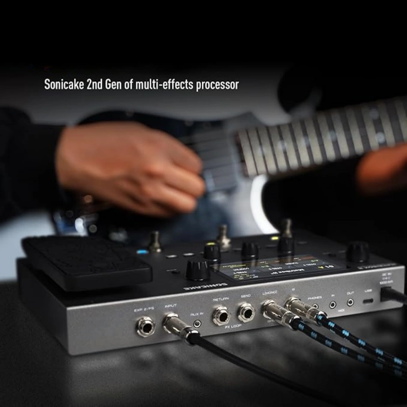 Multi-Effects Processor with Expression Pedal