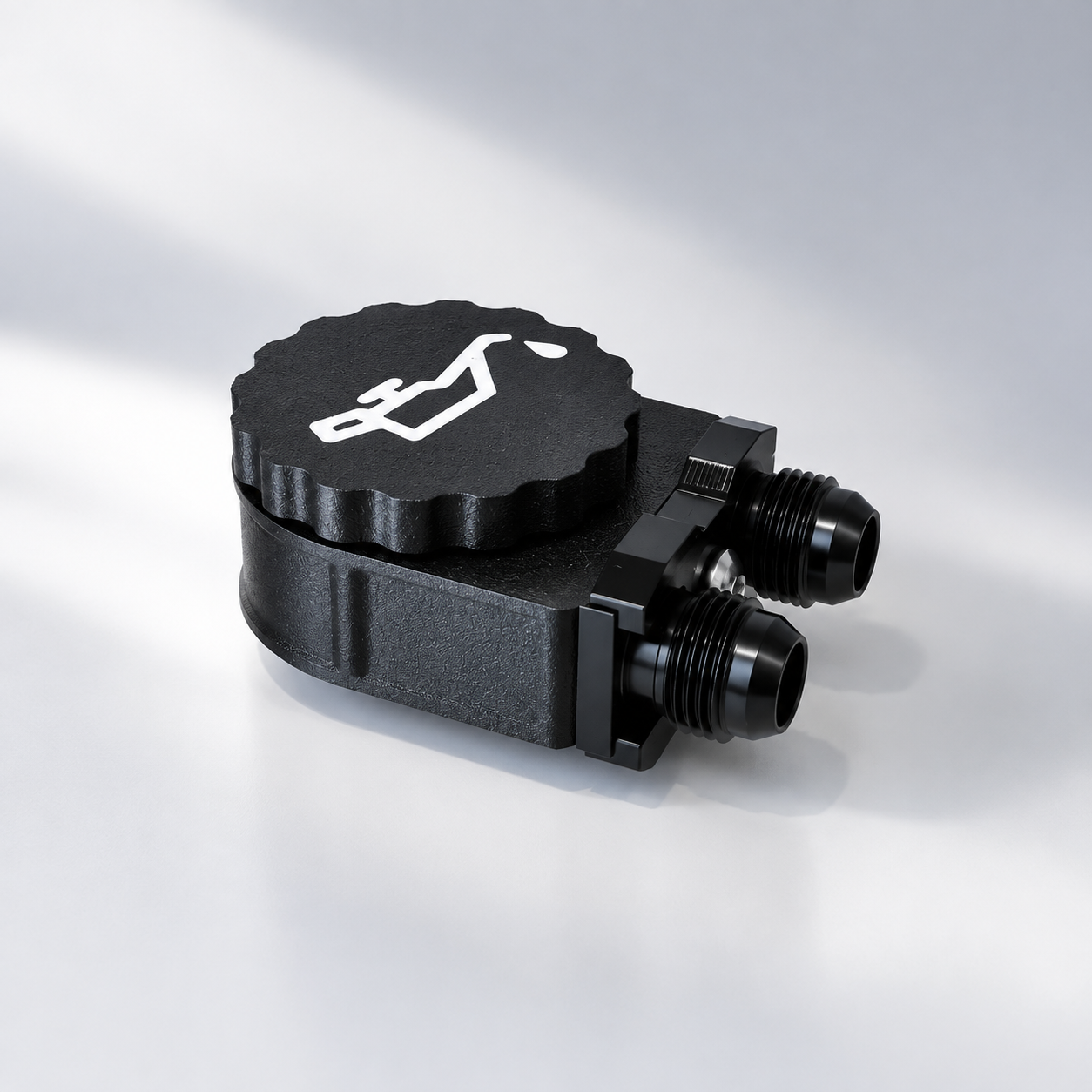 Performance Vented Oil Filler Cap, Direct Fit Replacement for Engine Ventilation