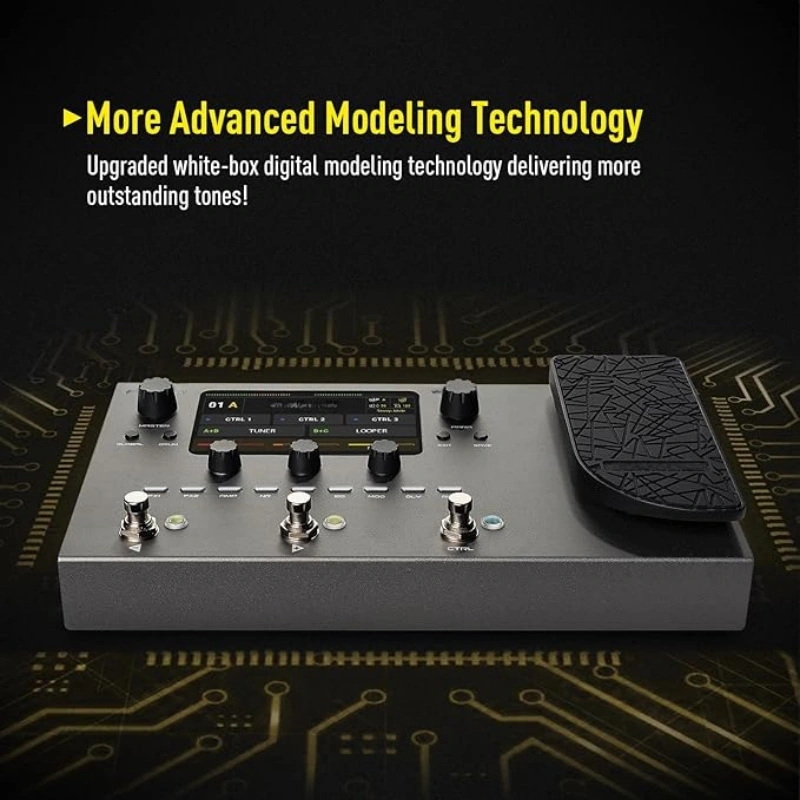 Multi-Effects Processor with Expression Pedal