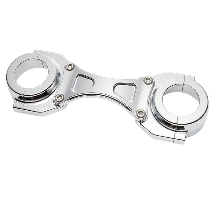Heavy-Duty 49mm Fork Brace to Reduce Fork Flex & Enhance Handling