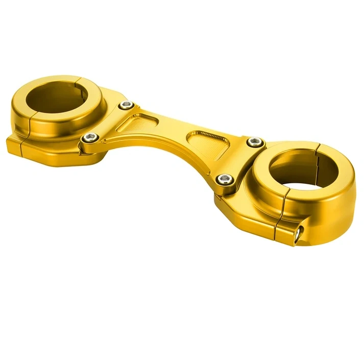 Heavy-Duty 49mm Fork Brace to Reduce Fork Flex & Enhance Handling