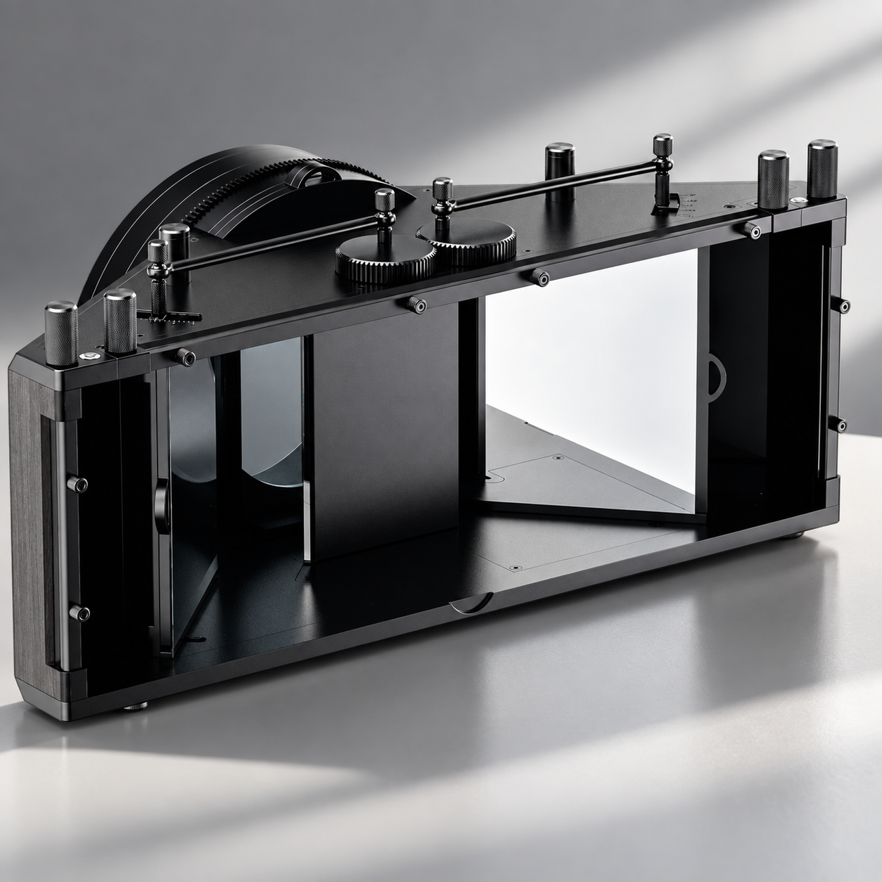 Motorizable In-Camera Effect Mirror , High Reflective Optics, Indexed Position Lock, Dual Filter Slots