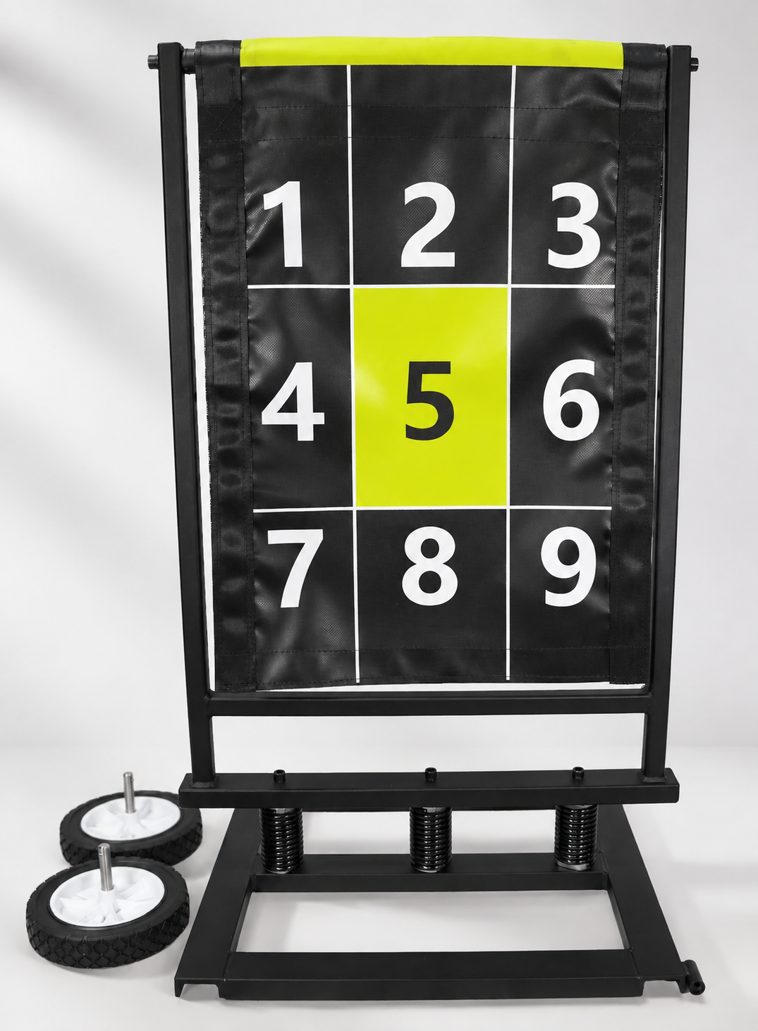 Wheeled 9-Box Strike Zone Target for Baseball & Softball Practice