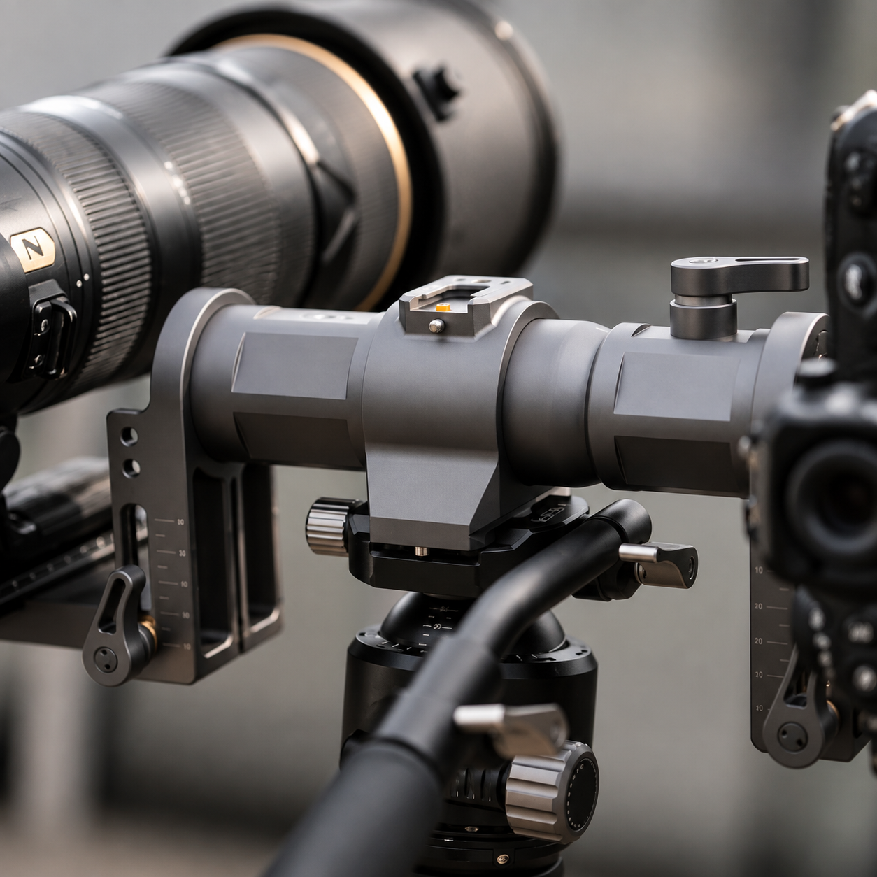 Dual Camera Bracket | Simultaneous Dual-Shoot Photography Mount