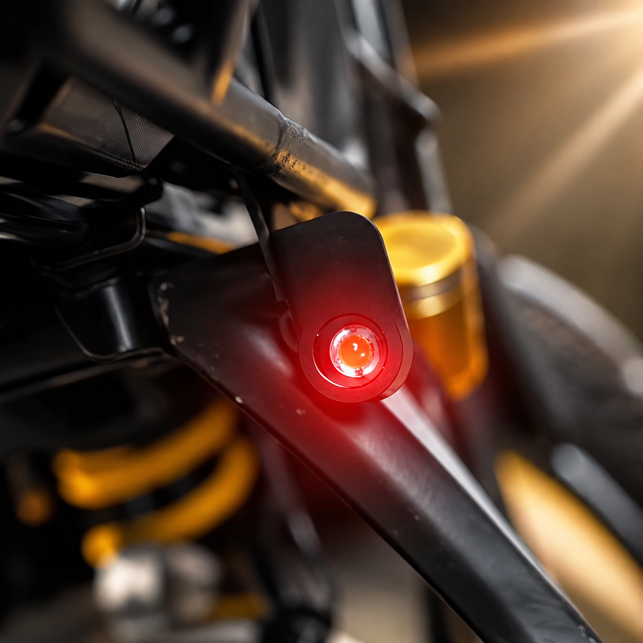 Eliminate Motion Blur｜Precision Strobe Light for Sim Racing, Motorcycle, Bicycle & E‑Bike