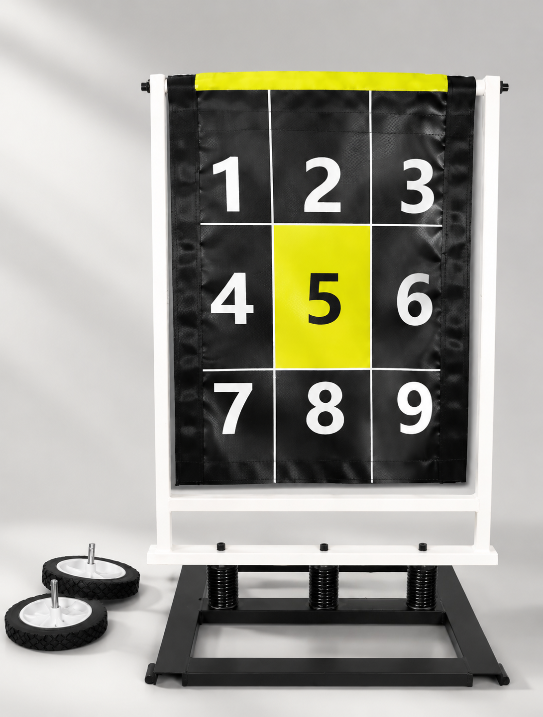 Wheeled 9-Box Strike Zone Target for Baseball & Softball Practice