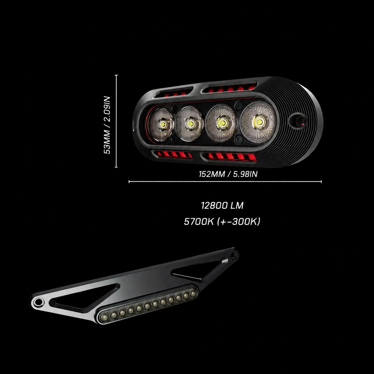 Motorcycle Auxiliary Light Kit