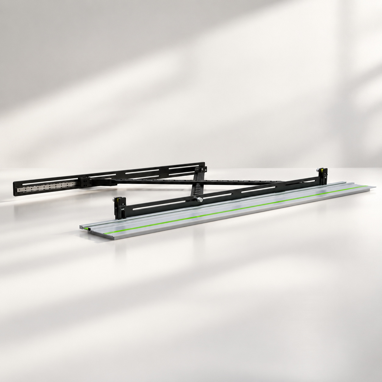 Compass Parallel Rail Guide | Precision Sheet Cutting Tool for Woodworking