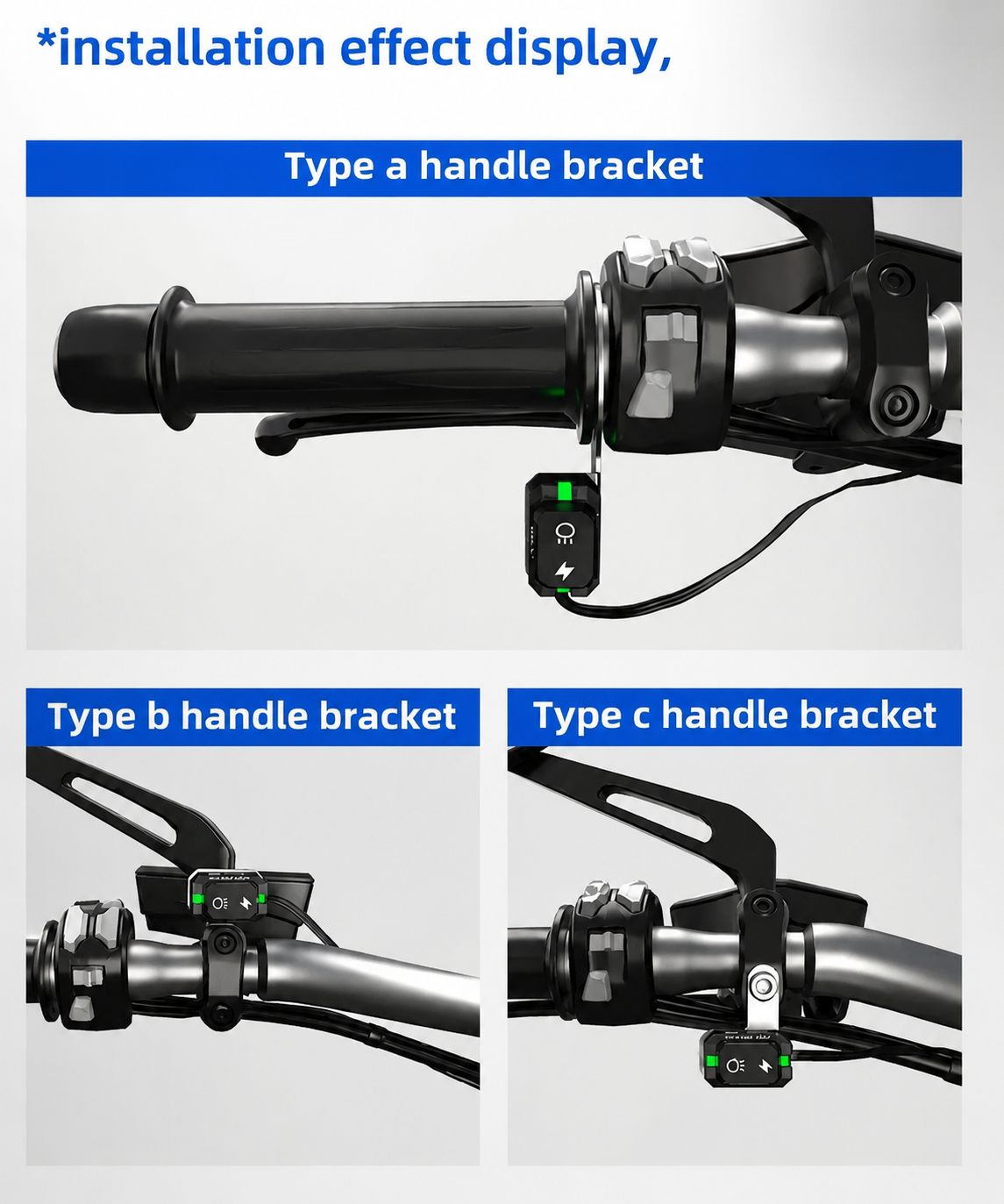 Multi‑Mode LED Amber Auxiliary Lights IP67 Waterproof for Motorcycle & Off‑Road Vehicles