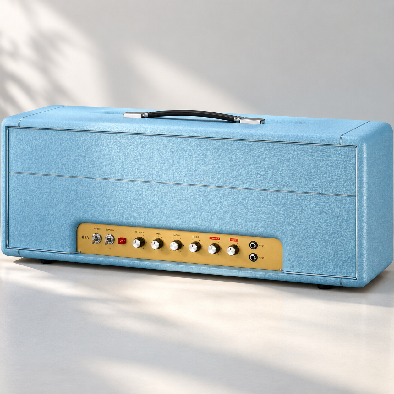Dual Channel Tube Guitar Amplifier Head | 100W, EL34 Power Tubes & Full Tone Controls