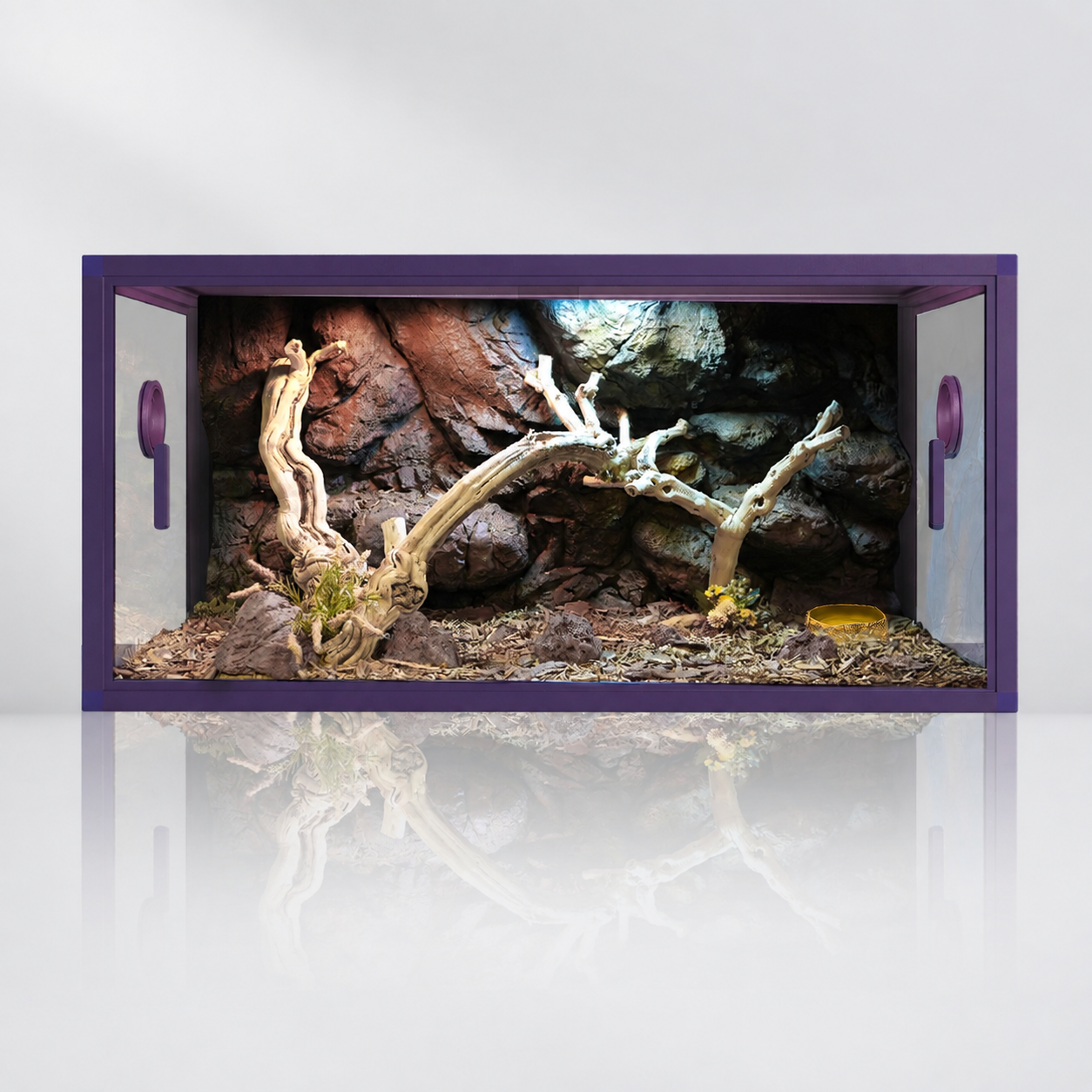 36×18×18 Leopard Gecko Habitat , 50 Gallon Reptile Tank