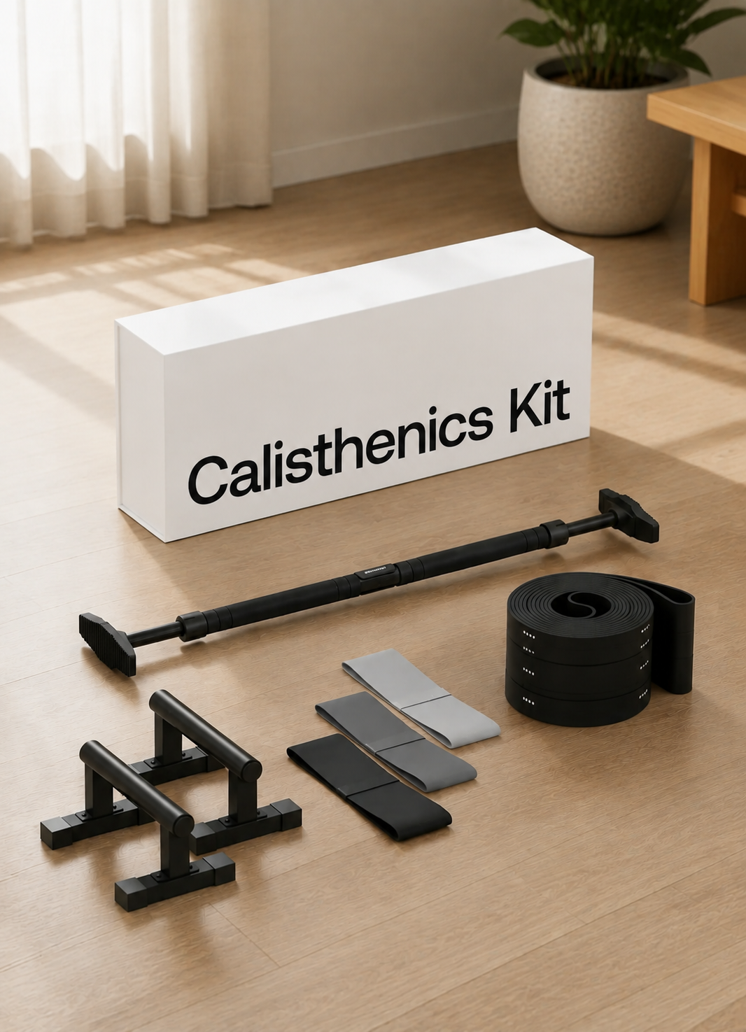 All‑In‑One Bodyweight Fitness Kit For Home & Travel Workouts