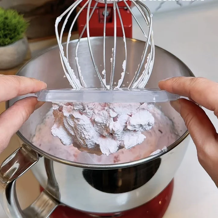 Tilting head vertical mixer accessories