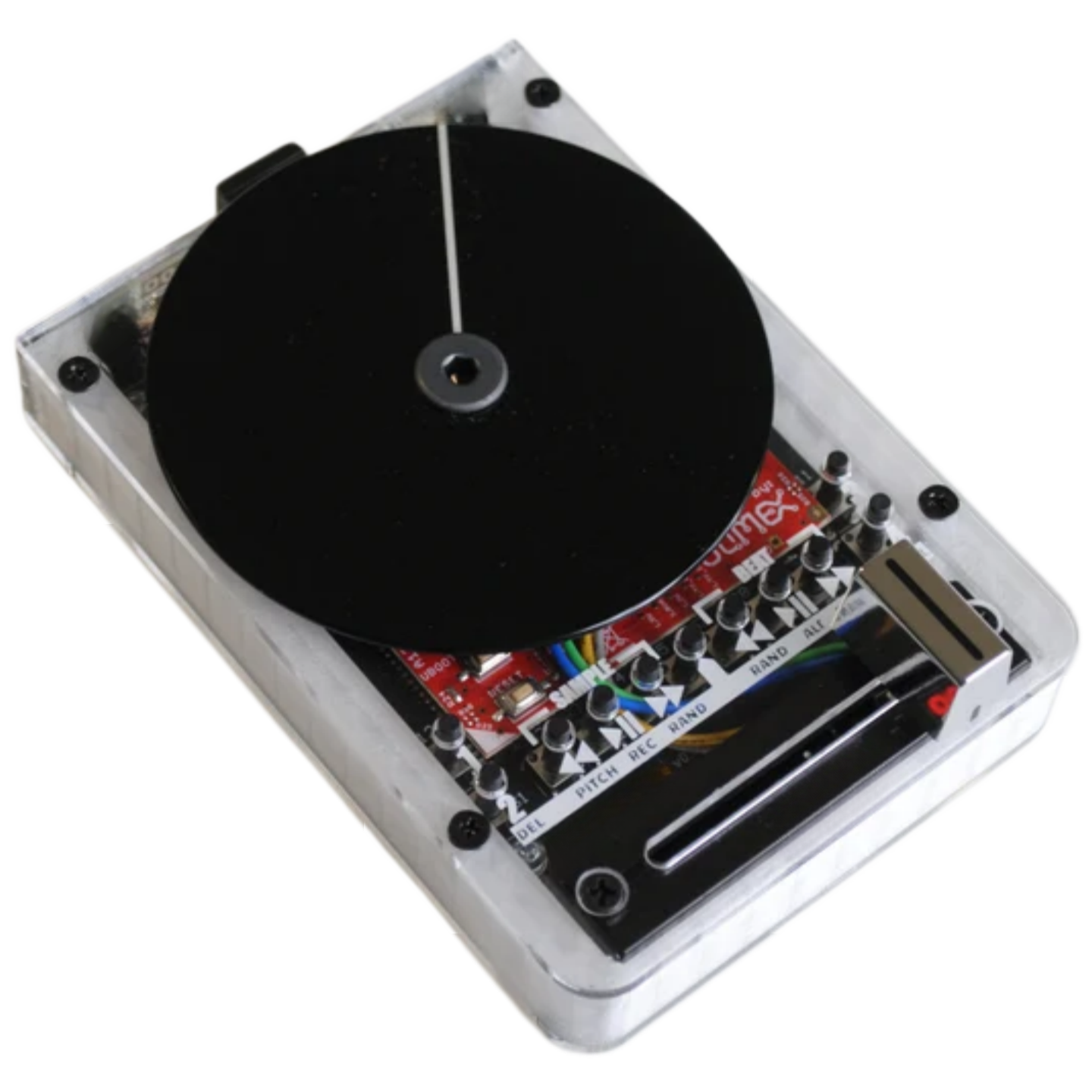 Portable Digital DJ Scratch Controller