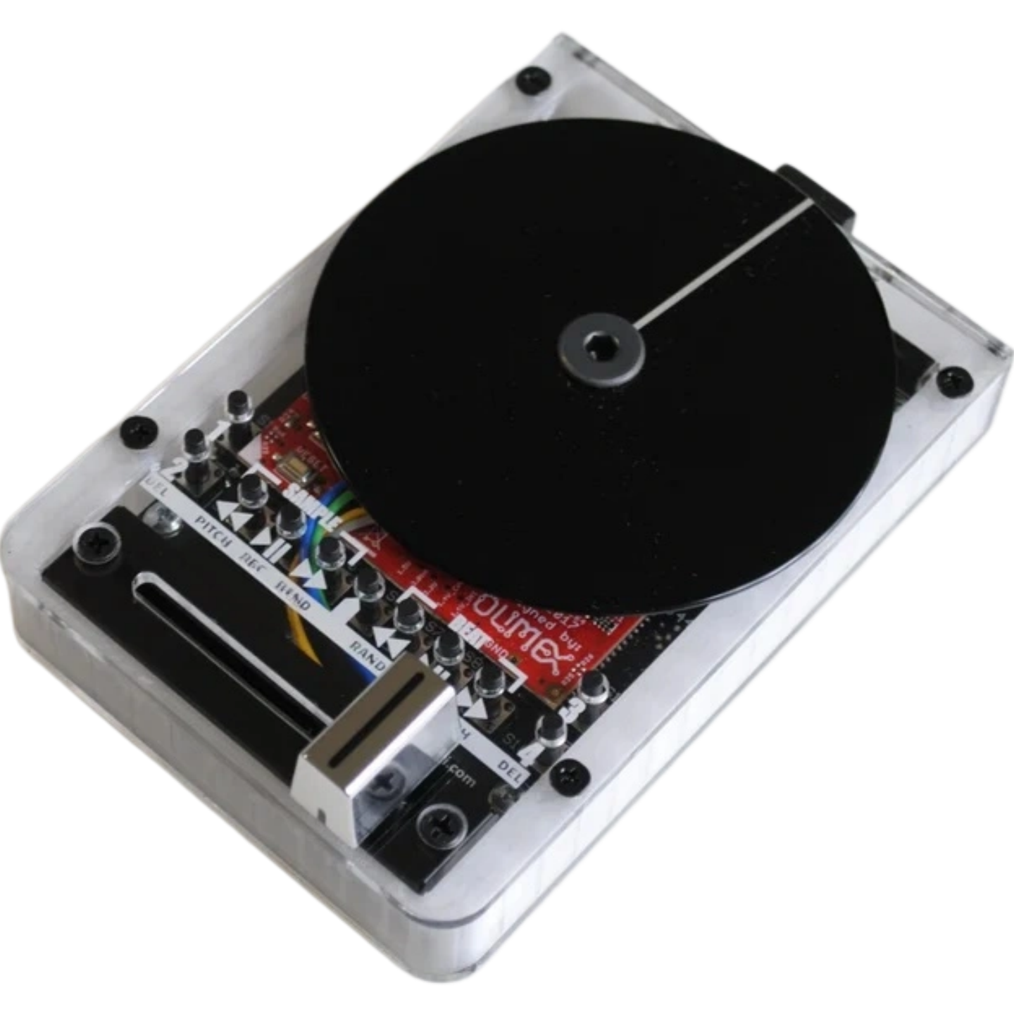 Portable Digital DJ Scratch Controller