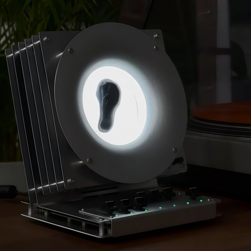 Ferrofluid Visual Speaker – Stereo, Adjustable EQ