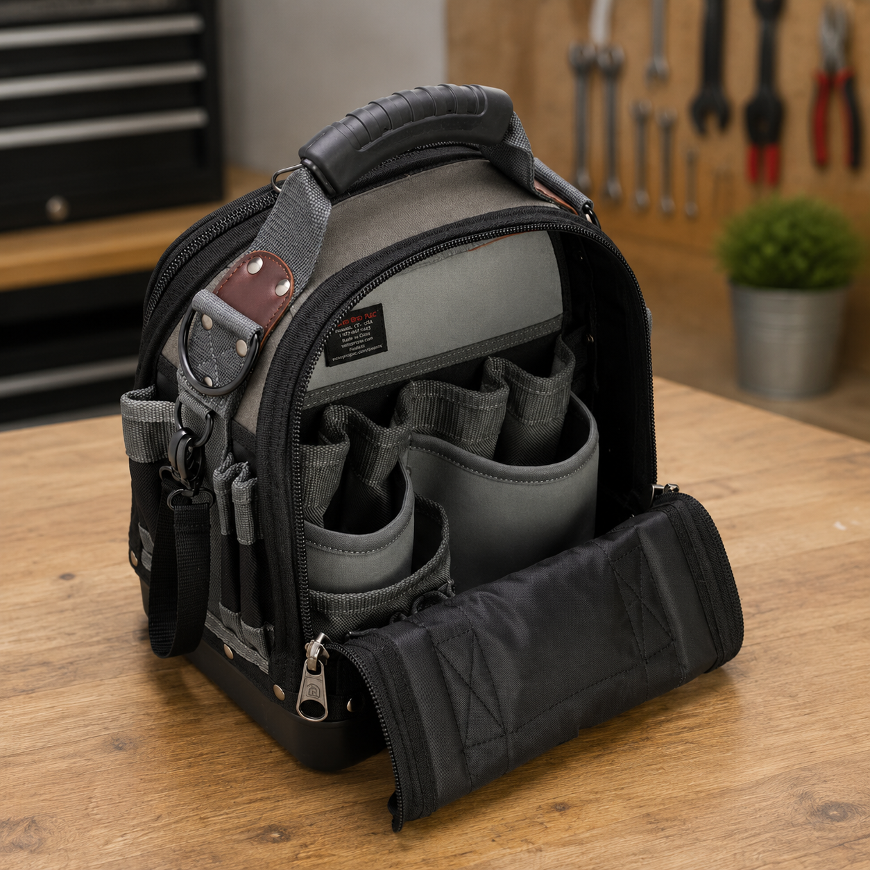Compact Service Technician Tool Bag – Full-Featured, Durable Storage Solution
