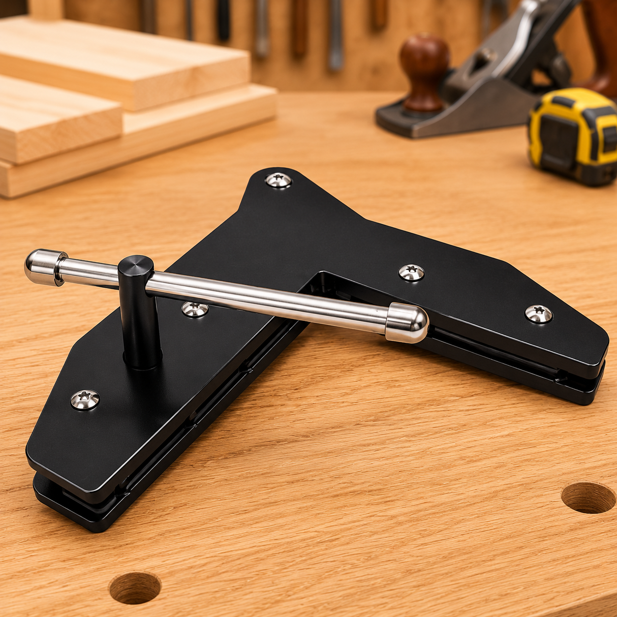 Heavy-Duty Corner Clamp for Woodworking