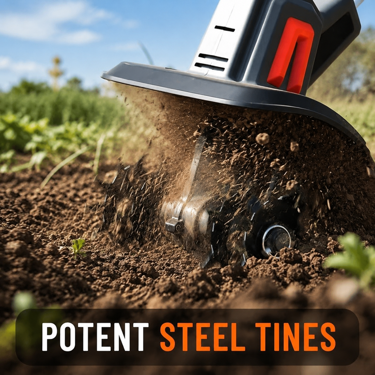 Cordless Electric Garden Tiller