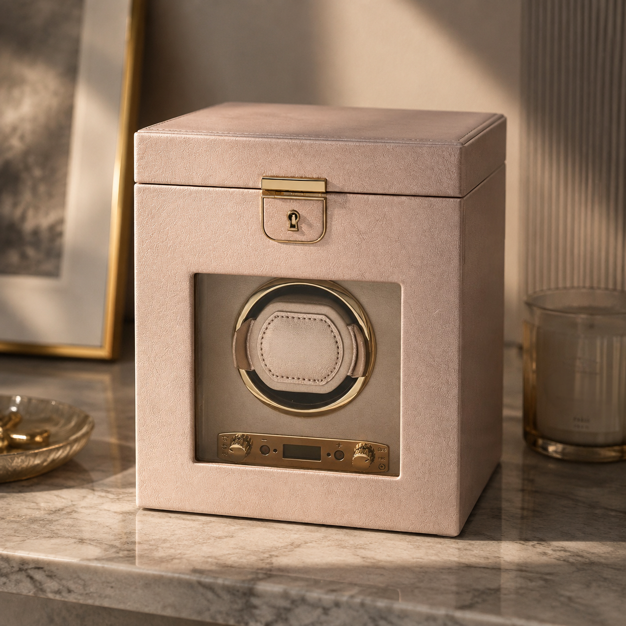 Single Watch Winder – Elegant Automatic Watch Storage & Rotation Display Box