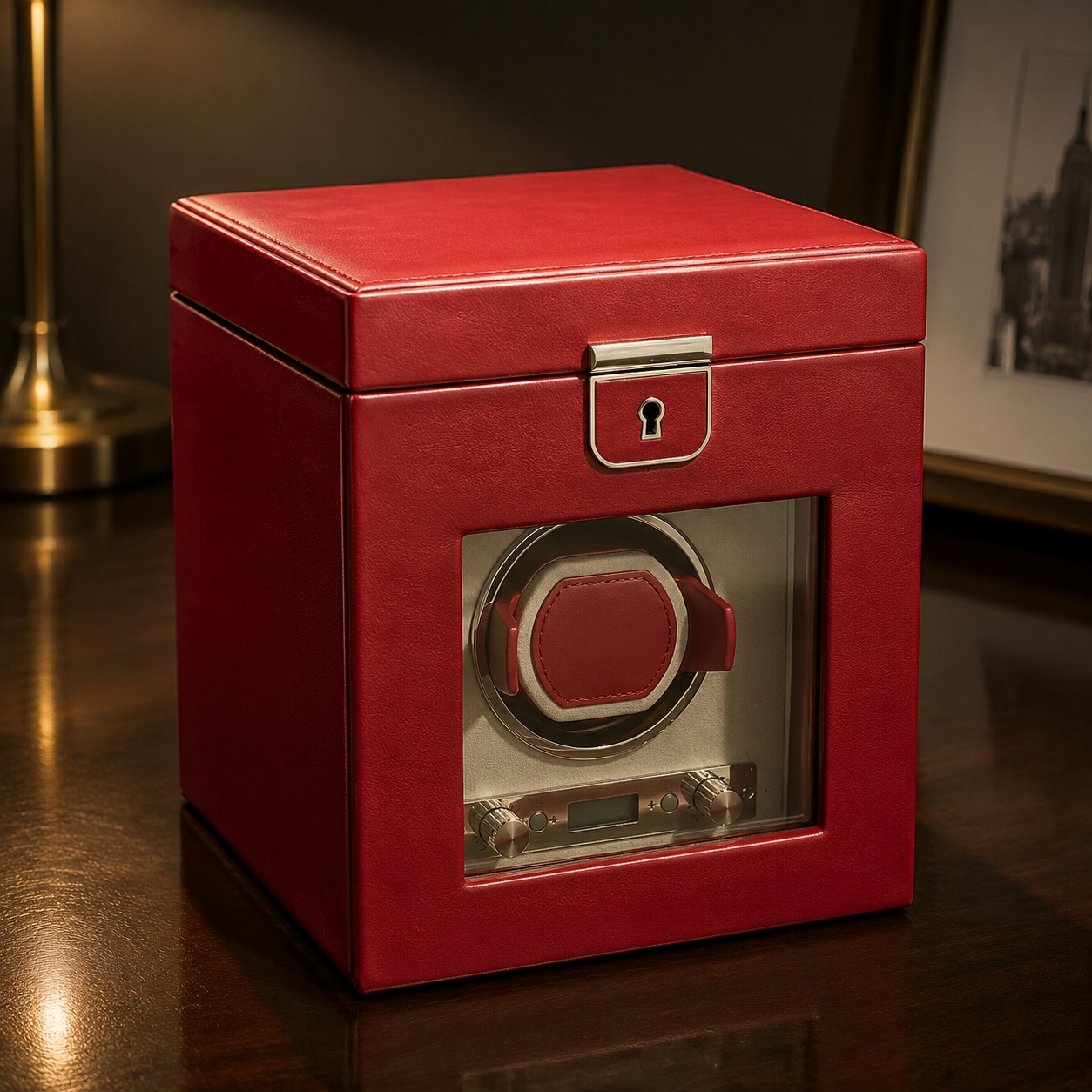Single Watch Winder – Elegant Automatic Watch Storage & Rotation Display Box