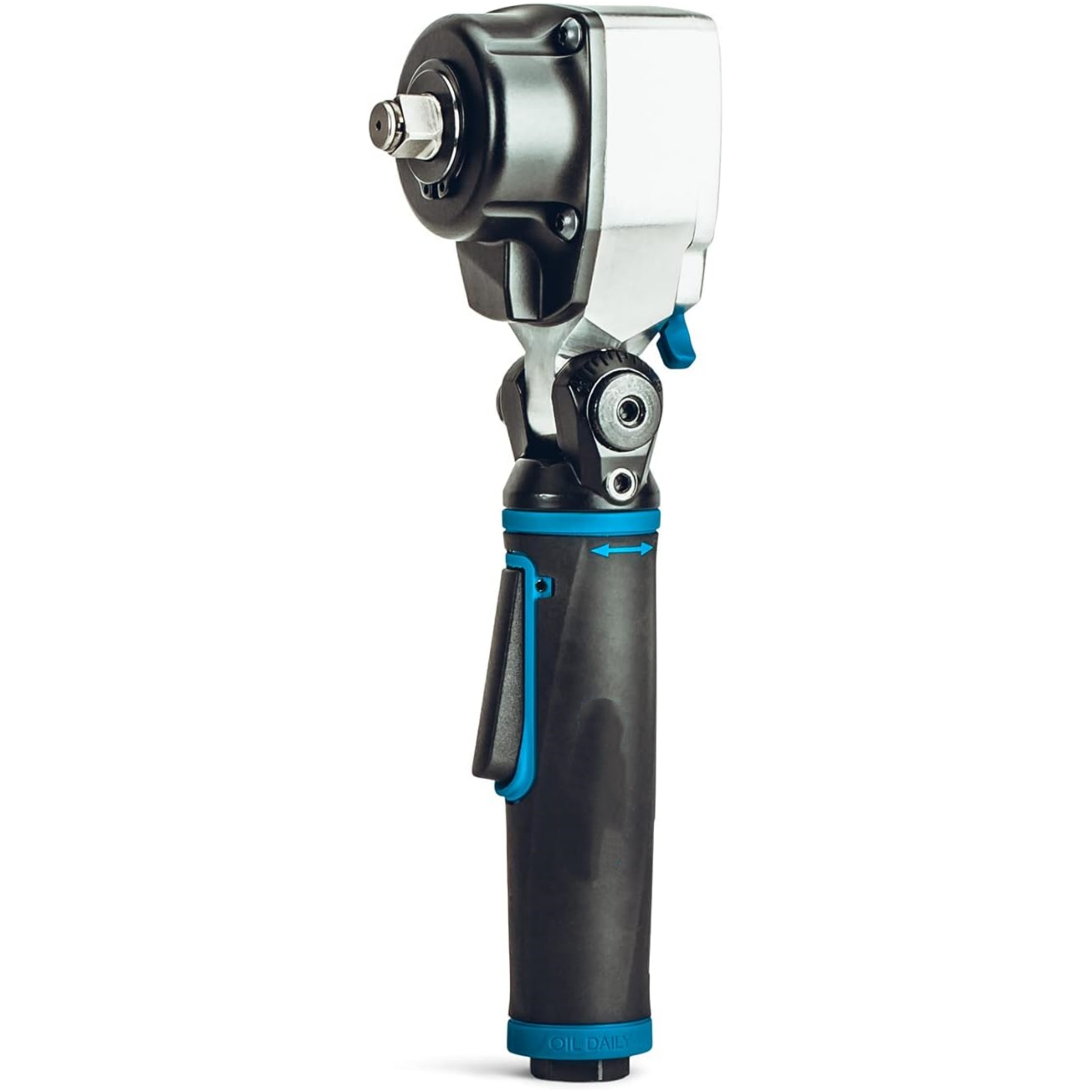 3/4" Flex-Head Air Angle Impact Wrench – 738 ft-lbs, 120° Flexible Head