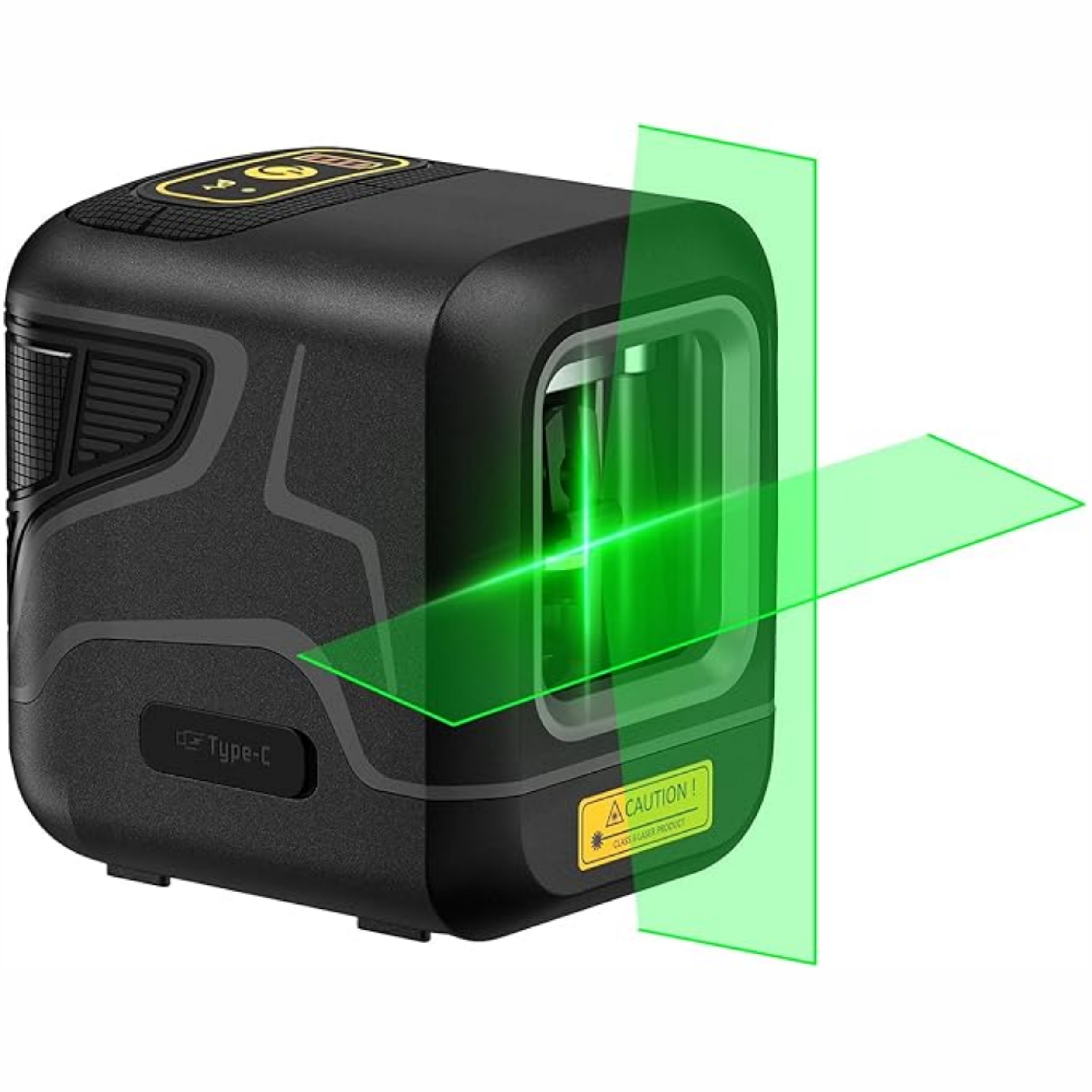 Pocket Green Laser Level – Self‑Leveling, 100ft Range, USB‑C Rechargeable 