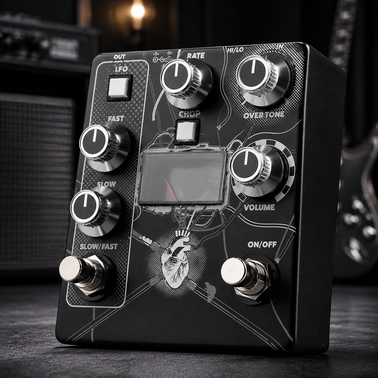 Analog Fuzz Guitar Pedal – Extreme Distortion & Modulation Effects