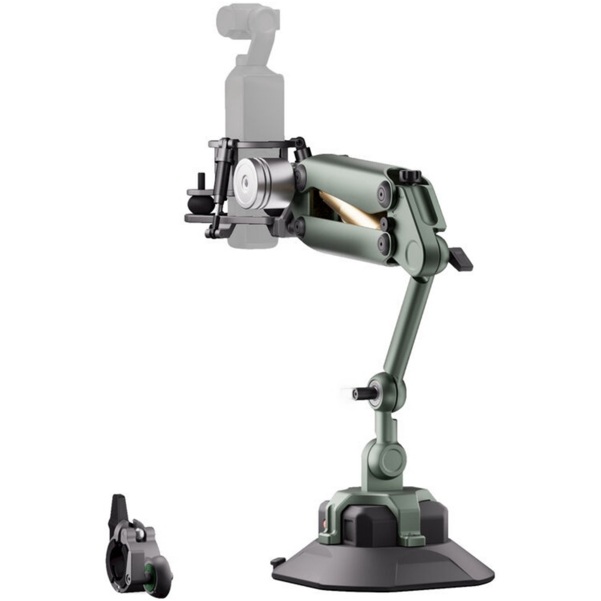 Compact Camera Stabilizing Mount System – Shock-Absorbing Rig for Smooth Motion Capture