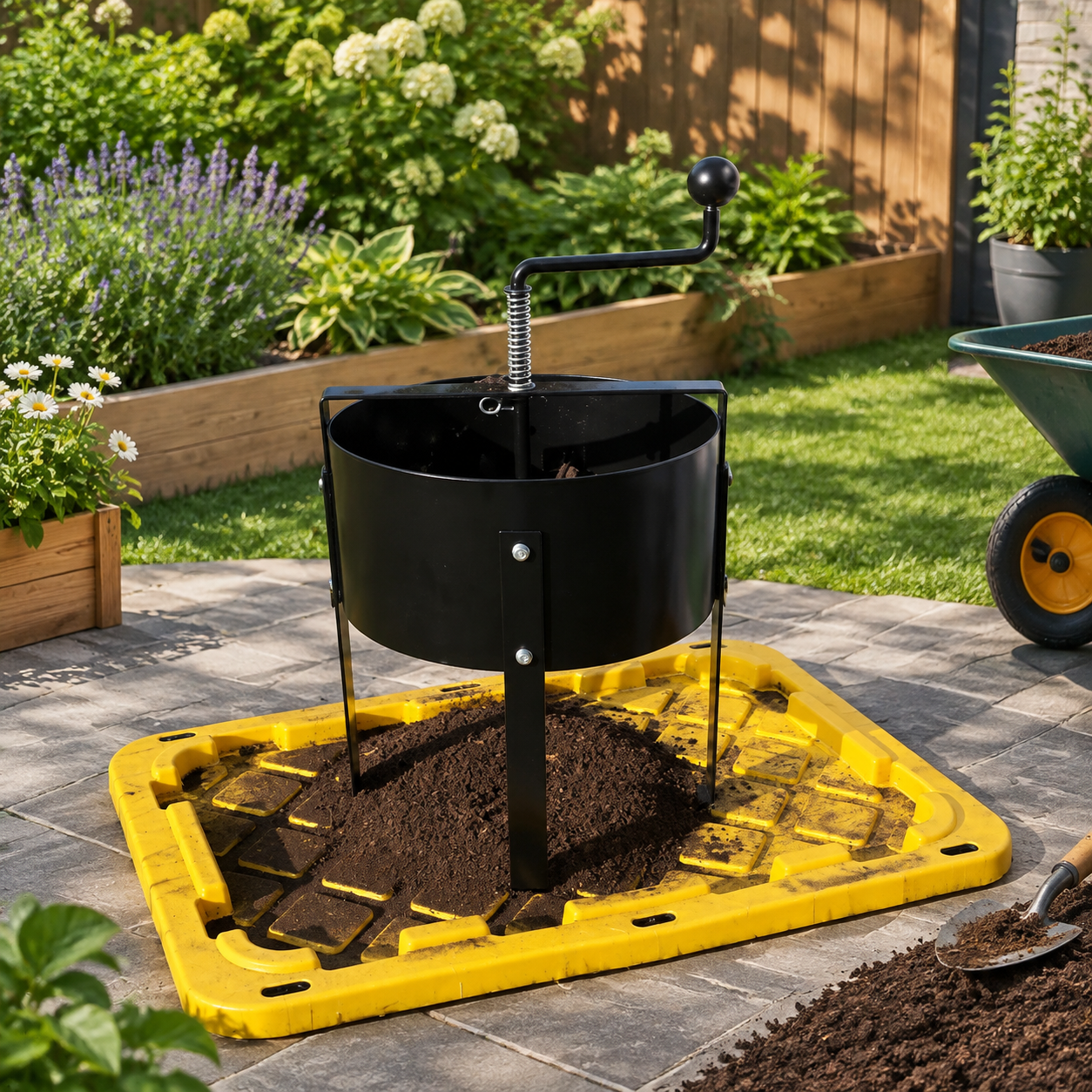 Rotary Soil Sifter