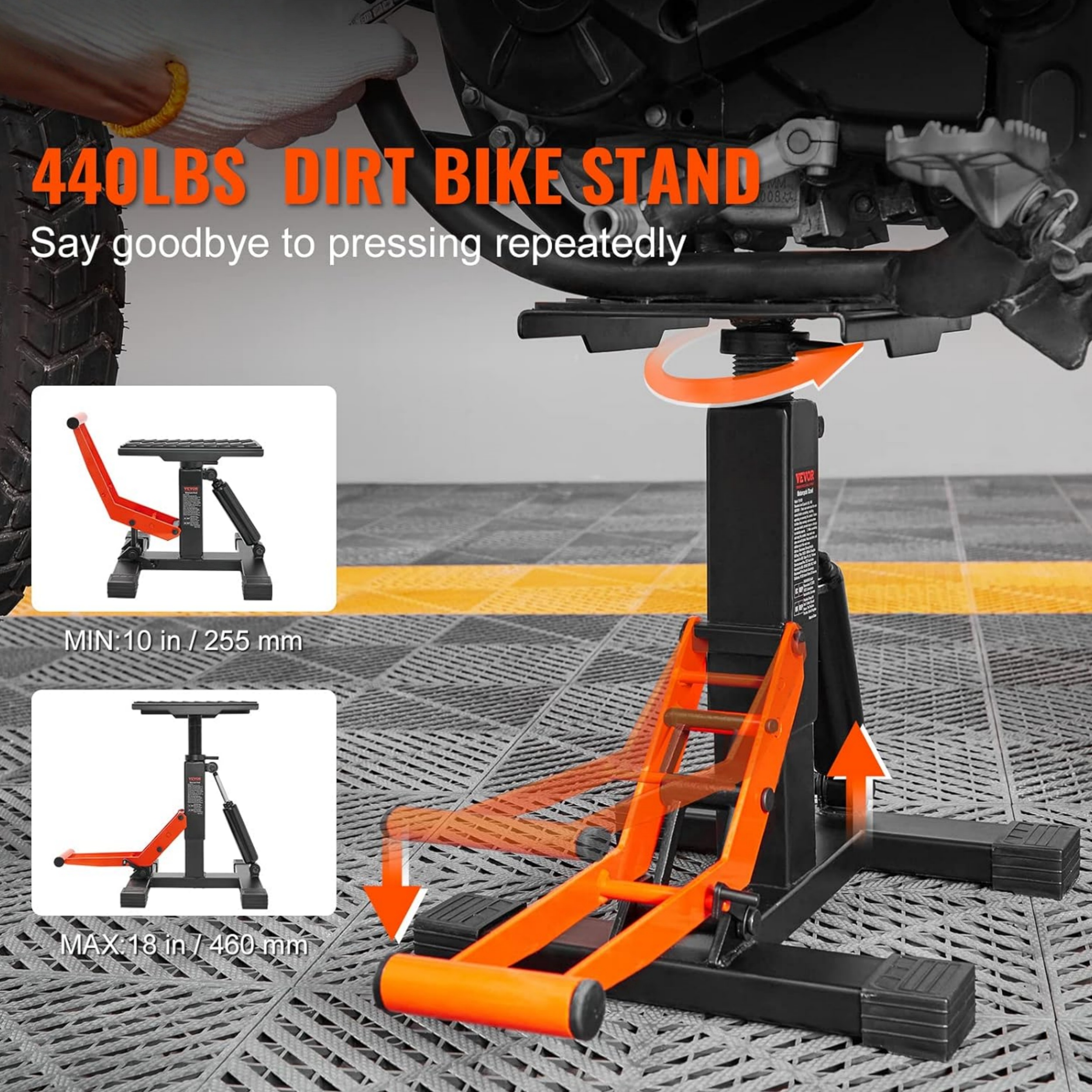 Hydraulic Dirt Bike Lift Stand