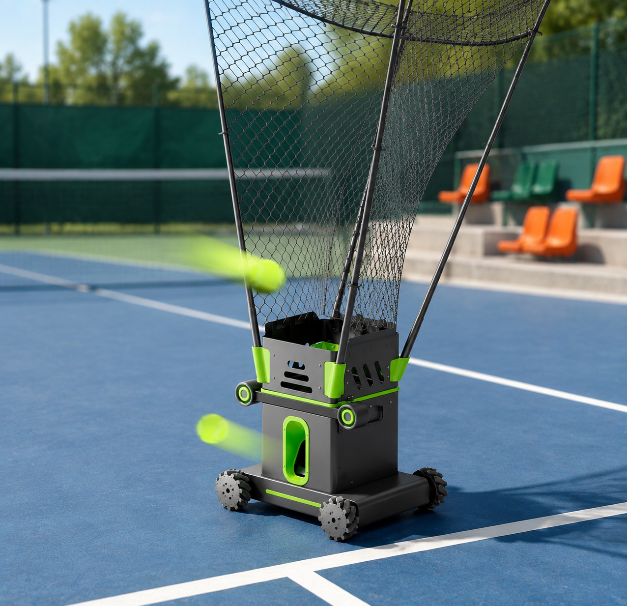 AI Tennis Training Robot – Smart Rally Partner with Intelligent Coaching