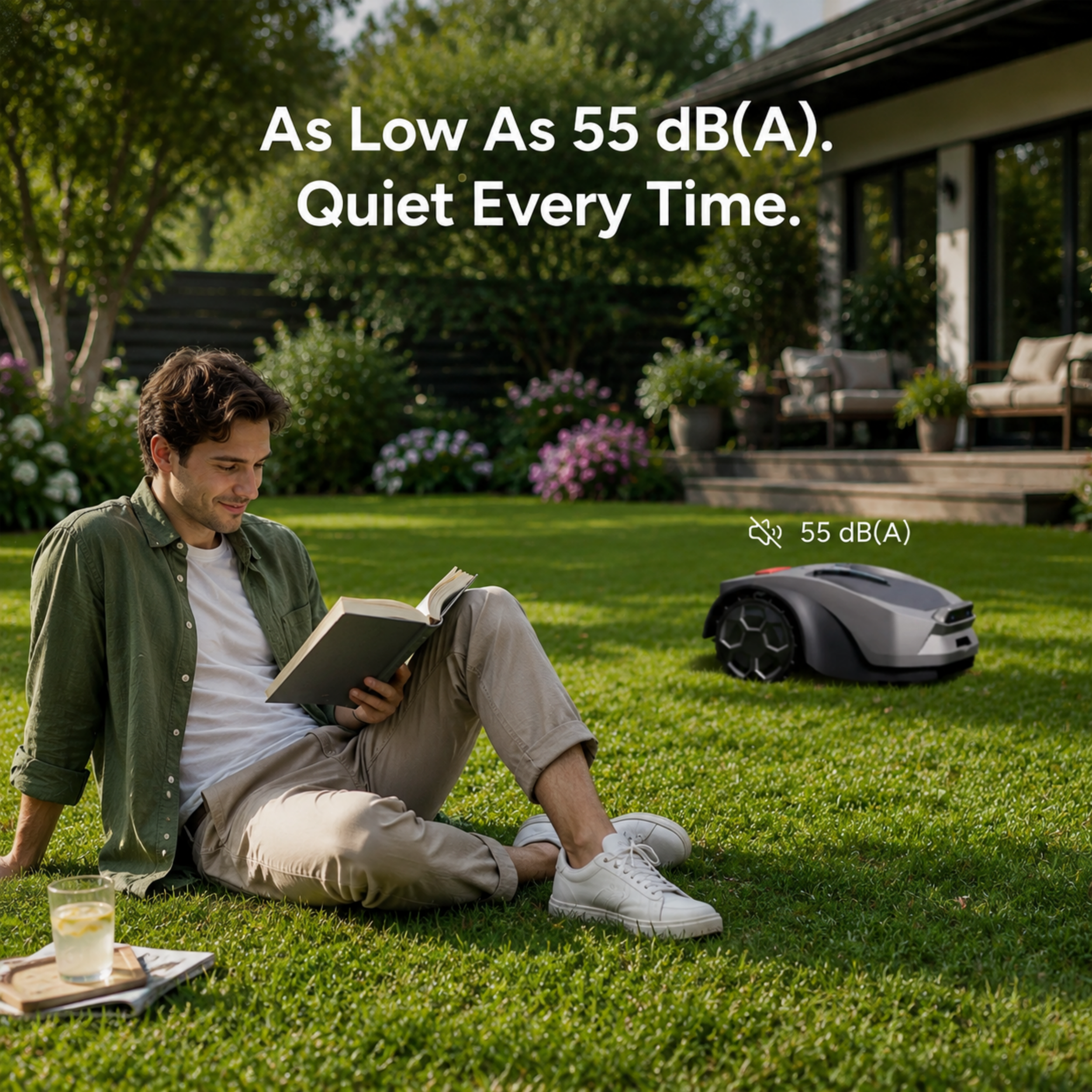 Intelligent Robotic Lawn Mower – AI Navigation & Smart Lawn Care System