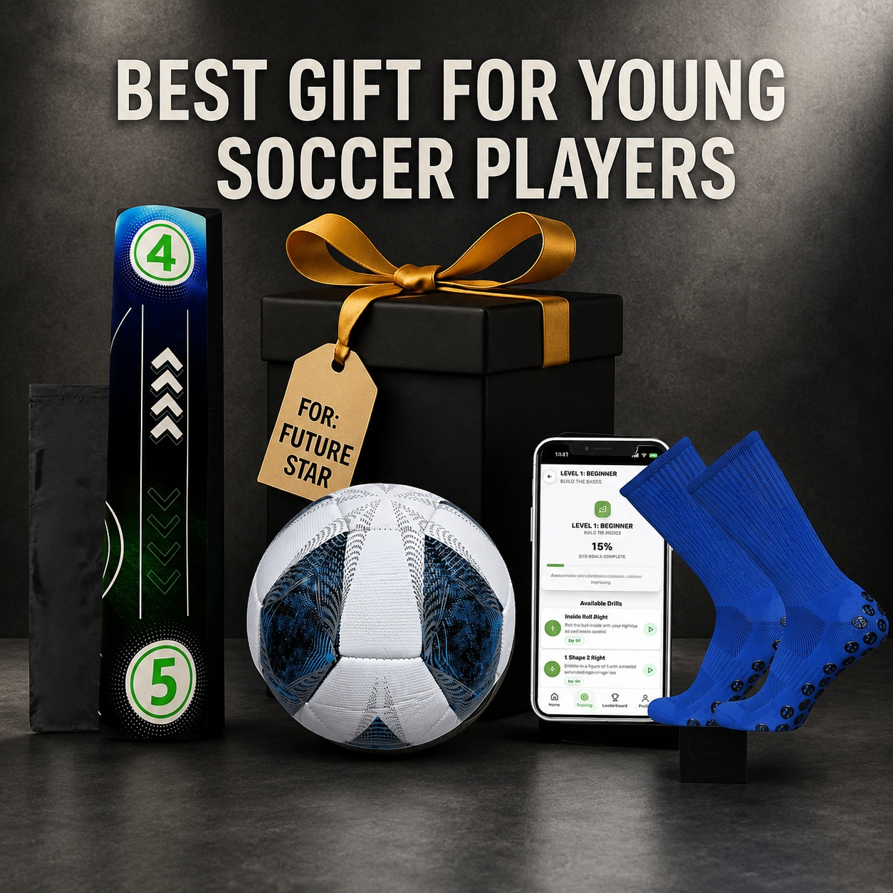 Soccer Training Mat – Interactive Football Skill Training Kit